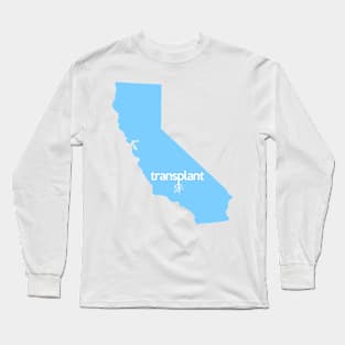 California Transplant CA Blue Long Sleeve T-Shirt